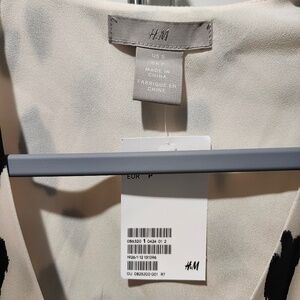 H&M NWT size small animal print dress